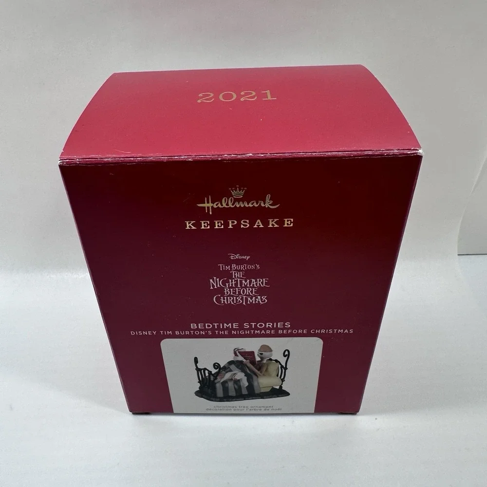 Hallmark Keepsake Bedtime Stories Nightmare Before Christmas Ornament‎ 2021